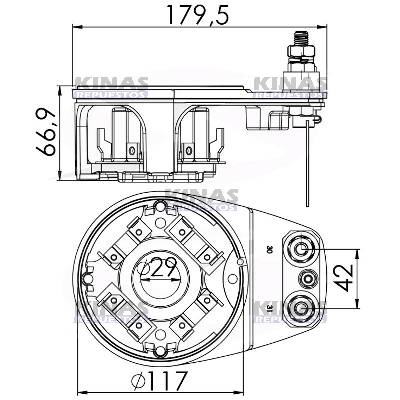 TAPA PORTA CARBON ARRANQUE MOTOR SCANIA 112/113/VOLVO (KB) | UNI-1.166/1374320/2005855110