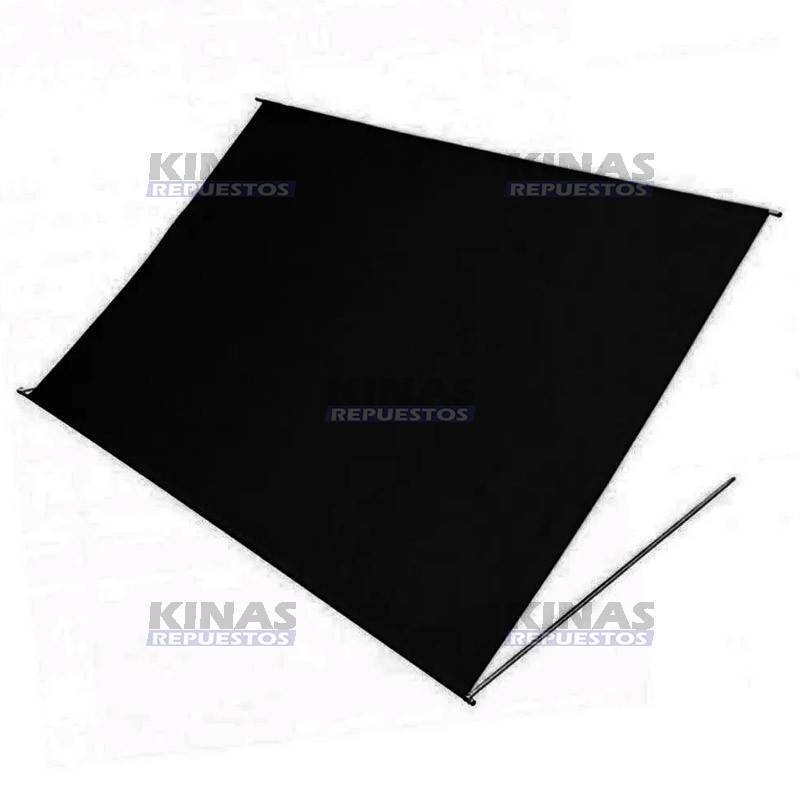 TOLDO COCINA 3X2M NEGRO LATERAL CARRETA | TC-102