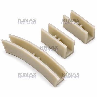 KIT PATIN HORQUILLA NYLON CAJA TRANS GARFO MAYOR S10/BLAZER 2007/+ | RT6015/1UN12337980/2UN14037966