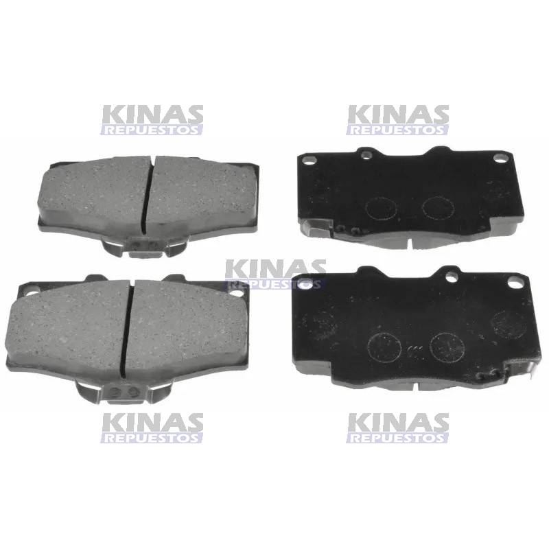 PASTILLA FRENO DELANTERO TOYOTA LAND CRUISER/4RUNNER/FILUX 4X4 90/94 | LI-38800