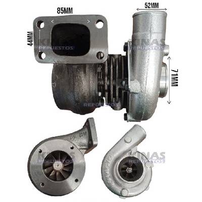 TURBO MOTOR P/ADAPTAR CBT8440 MWM D229 FORD 6600/6610 | HDM050AT/E6NN6K682/5111244331/5111220343