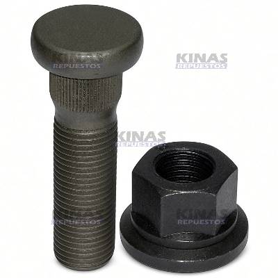 PRISIONERO DELANTERO SCANIA S5 7/8X85MM/96MM (LLANTA ALUMINIO) | BZ-2169/1528712/30.780.13/3078013