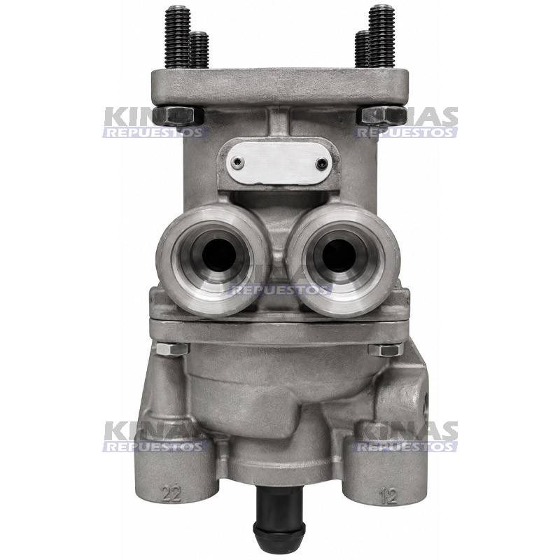 VALVULA PEDAL FRENO MBB 1214K/1214C/815 4 SALIDA M22 DESCARGA RECTA | ETP-4613152470/A6934317605