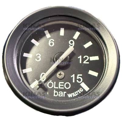 RELOJ PRESION ACEITE UNIVERSAL/SCANIA/MBB 111/112/113/124 10KG 60MM/M12X1.5 | 530764/02.045P/W04.120P/WIL-04.153P