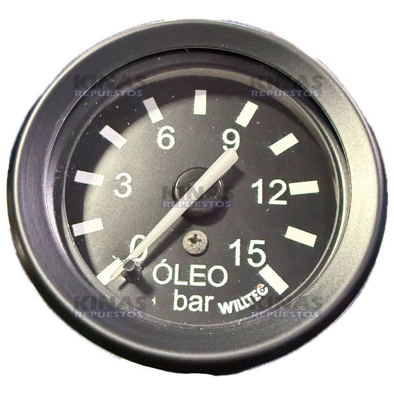 RELOJ PRESION ACEITE UNIVERSAL/SCANIA/MBB 111/112/113/124 10KG 60MM/M12X1.5 | 530764/02.045P/W04.120P/WIL-04.153P