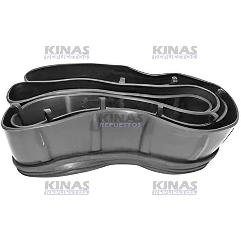 GOMA DEFLETOR RADIADOR SCANIA 124/S4/S5 S/LABIOS CABINE ALTA 760MM | 1440407/1371782