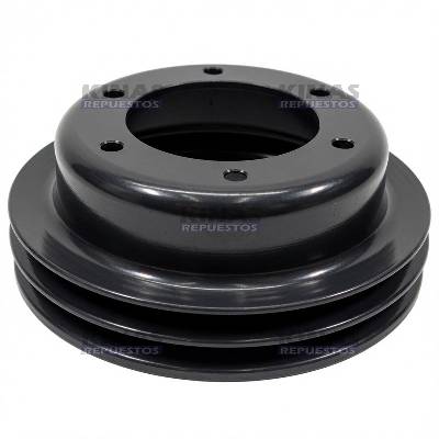 POLEA BOMBA AGUA SCANIA 112/113 DUPLA 6AGUJEROS | CIP-292751/1348067