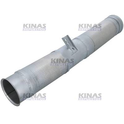 TUBO/CANO FLEXIBLE ESCAPE SCANIA P94/114/124/S4 920MM C/SOPORTE | 1505748/TM1027A/ER4102/1.12822