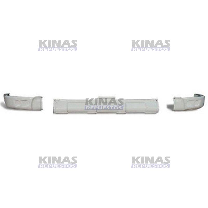 SPOILER/BIGODE PARAGOLPE SCANIA CABINA R P94/114/124/S4 (TRI PARTIDO PLASTICO) | 2162/006739