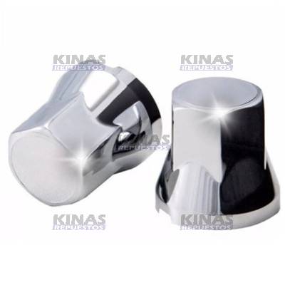 TAPA CROMADA TUERCA RUEDA 33MM RECTA SCANIA 113/P94/114/124/S4/S5 | 2219/0033/412.323312