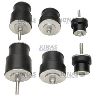KIT BUJE SOPORTE SUSPENCION CABINA FORD F1000 (MODERNA) | R-511