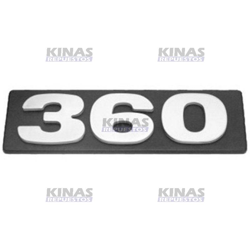 LETRERO EMBLEMA SCANIA 94/114/124/S4 (360) (PINTADO) | 1365124