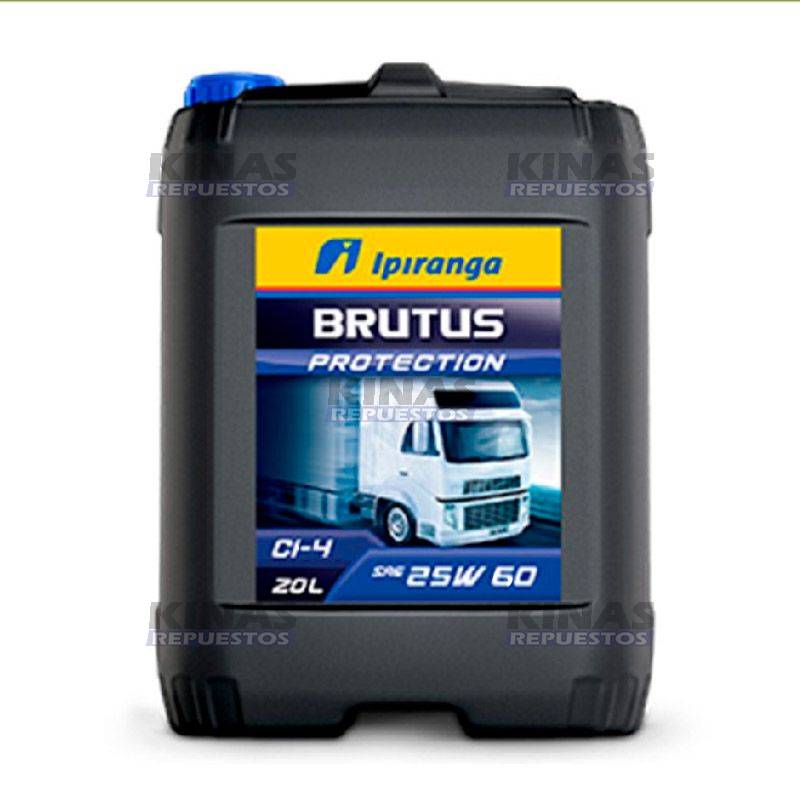ACEITE MOTOR 25W60 BRUTUS PROTECTION CG-4 20L | 25W60-20/04732/31239222