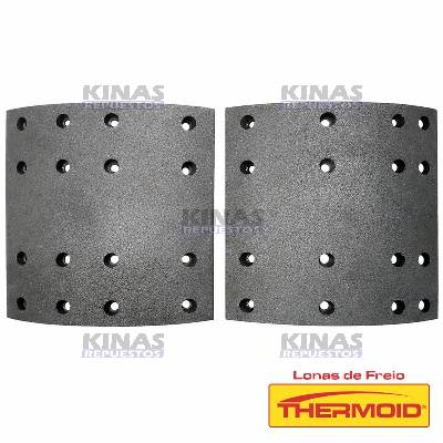 FIBRA FRENO CARRETA 8" 16F MODERNA STD | TH-204/DC333/C4533T140/L636/CA33 STD
