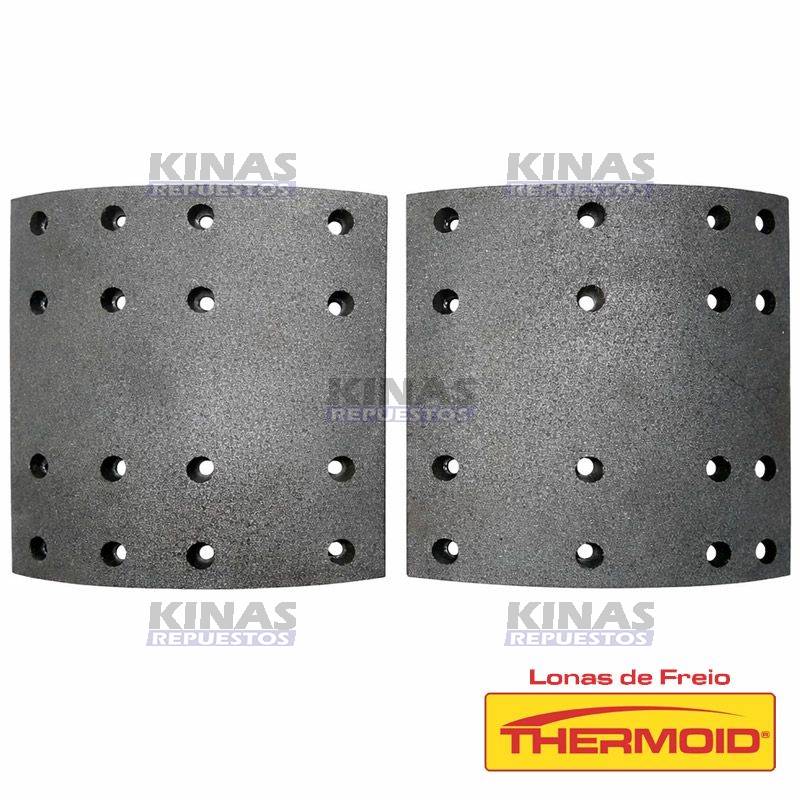 FIBRA FRENO CARRETA 8" 16F MODERNA STD | TH-204/DC333/C4533T140/L636/CA33 STD