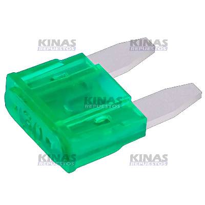 FUSIBLE MINI FICHA 30 AMPERES BLISTER | GF110-30A BLISTER