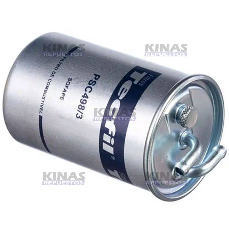 FILTRO COMBUSTIBLE CHEVROLET S10/F-1000 MWM MANGUERA (S/DRENO P/SENSOR) | PSC-498/3/PSC498/3