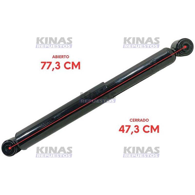 AMORTIGUADOR SUSPENCION DELANTERO MBB 1313/1314 BUJE/BUJE | L12983