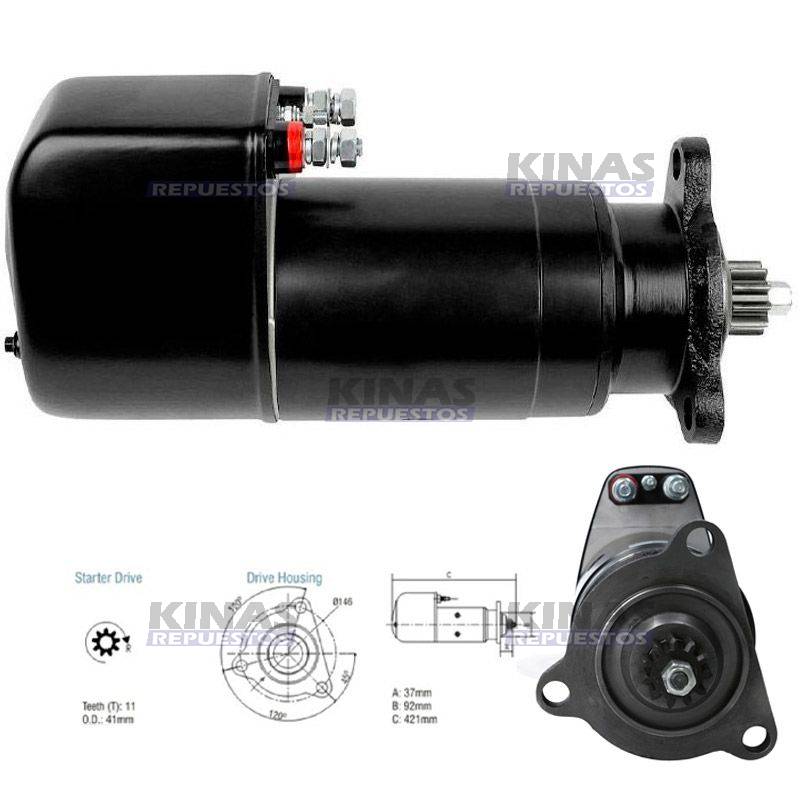 MOTOR ARRANQUE SCANIA 112/113 24V (CW/KB) | STR-2395