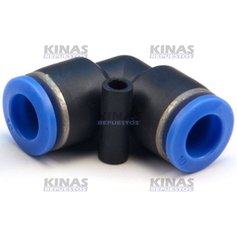 CONEXION UNION CODO RAPIDA PLASTICO 10MM | 8506-10M/850610M