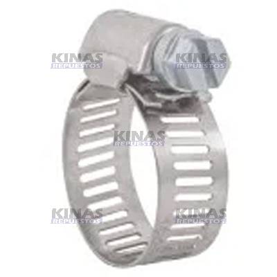 ABRAZADERA UNIVERSAL INOX F14 ,5 014MM-022MM 9/16X7/8 | ABIF 014-022/2803/001422/009912