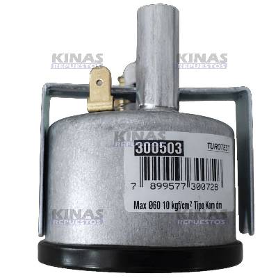 RELOJ PRESION ACEITE UNIVERSAL/SCANIA/MBB 111/112/113/124 10KG 60MM/M12X1.5 | TUR 300503/11020-1