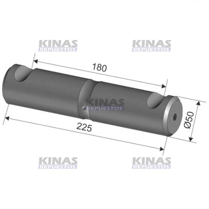 PERNO BALANZA SUSPENCION CARRETA 50MM X 225 RODOVIARIA (COMUN) | THO-1029/OL110281