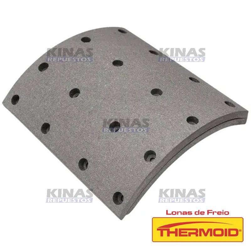 FIBRA FRENO TRAS SCANIA 113/124 10" 16F 4PC XX | L-310/DS-731/TH-181/0714-140 XX
