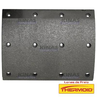 FIBRA FRENO TRASERO SCANIA 112/113 10" 12 AGUJERO 8PZ XX | DS727/TH-143/SV227/C0710-XX