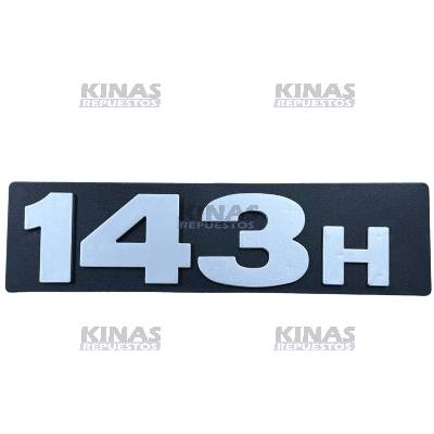 LETRERO EMBLEMA SCANIA 143 (143H) | SC143H/384107