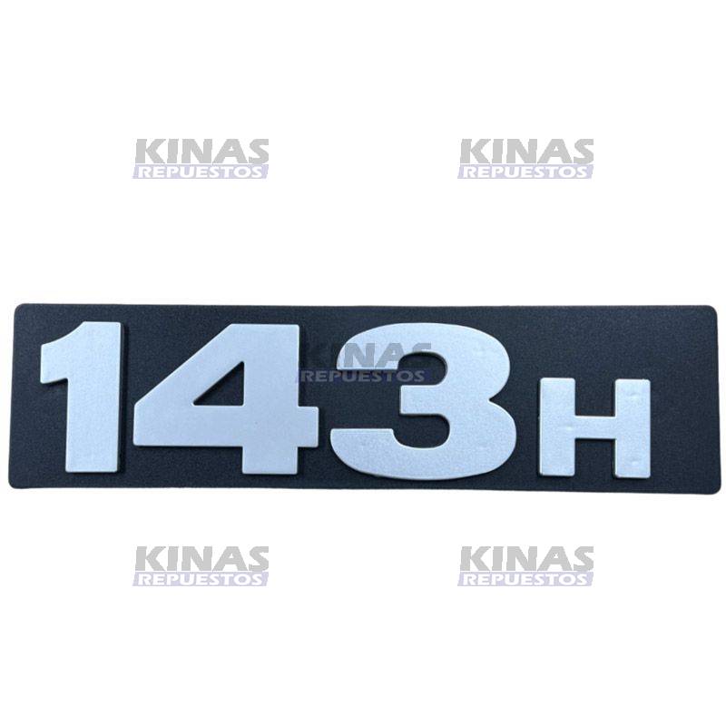 LETRERO EMBLEMA SCANIA 143 (143H) | SC143H/384107