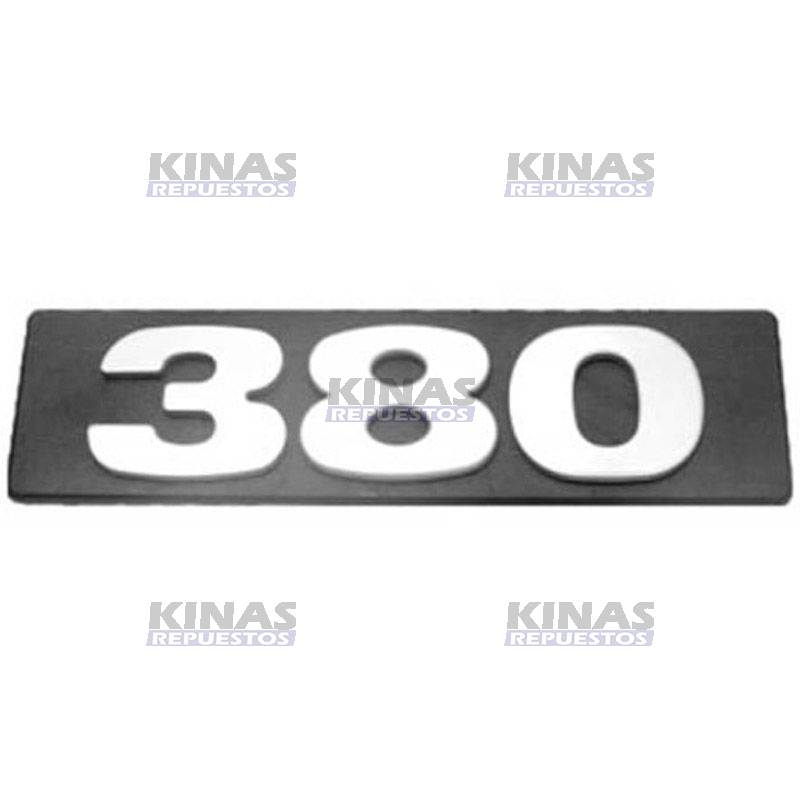 LETRERO EMBLEMA SCANIA P94/114/124/S4 (380) (PINTADO) | 1365126/1402358/SC380