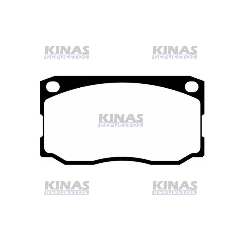 JG PASTILLAS DE FRENO FORD F4000 AGRALE | 38220