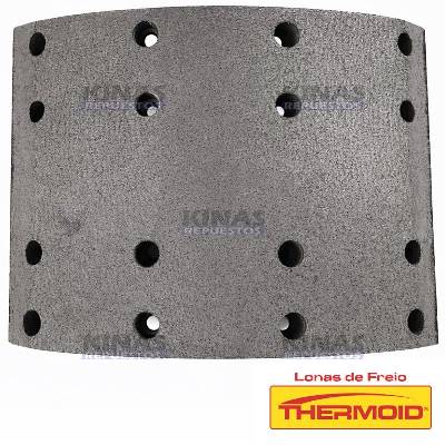 FIBRA FRENO DELANTERA SCANIA 113/124 7" 16F 4P X | L308/TH180/DC729/SV229/0712-140 X