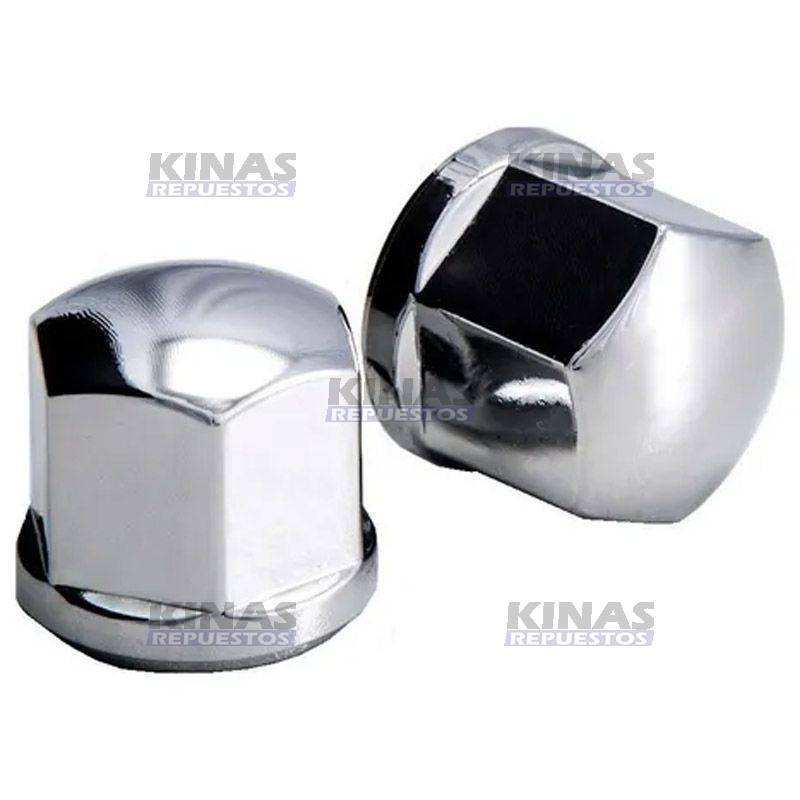 TAPA CROMADA TUERCA BAJA SCANIA 18MM | 018.122C