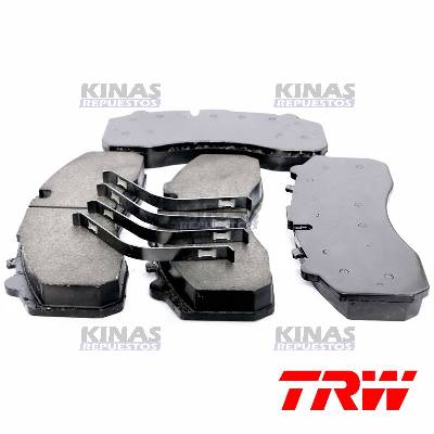 PASTILLA FRENO DELANTERO/TRASERO SCANIA P94/114/124/S4/S5/MBB | RCPT0501/PD116/4.90930/N1520/0986BB0287