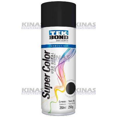 SPRAY NEGRO OPACO/FOSCO 400ML | 7898543414995