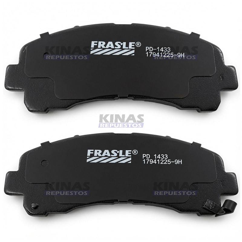PASTILLA FRENO DELANTERO GM S10/TRAILBLAZER 4X2/4X4 2012/2016 | PD1433