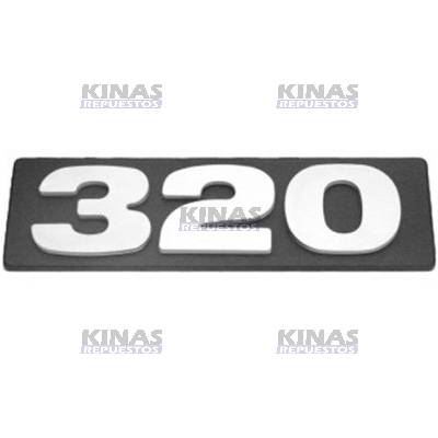 LETRERO EMBLEMA SCANIA 94/114/124/S4 (320) | 1365123