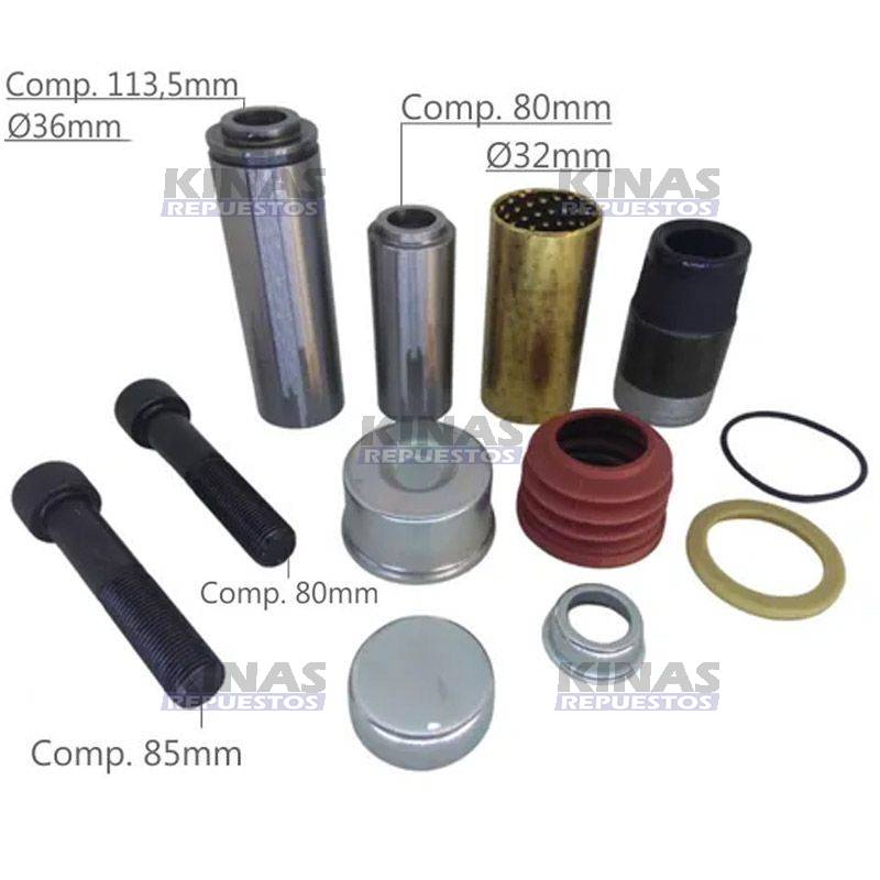 REPARO MORDAZA FRENO KNORR 22.5 SCANIA P94/114/124/S4/S5 | 00950/81508226043/096.592