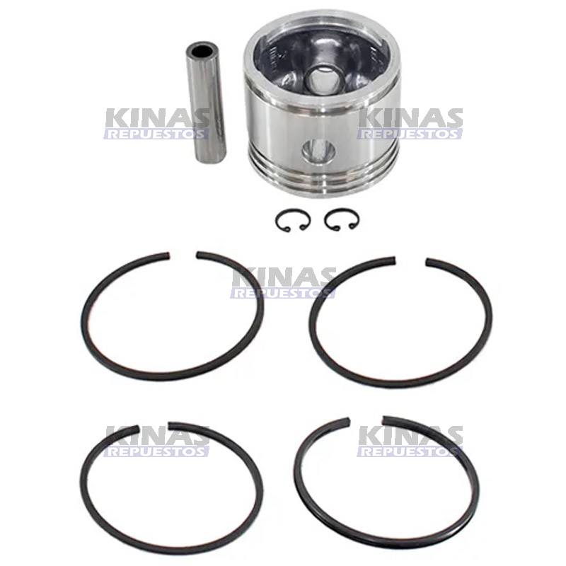 PISTON CON ARO COMPRESOR AIRE MOTOR MBB OM314/352 77MM STD | S48010 STD