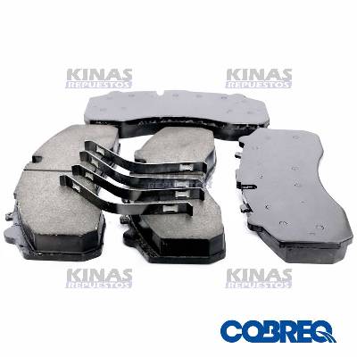 PASTILLA FRENO DELANTERO/TRASERO SCANIA P94/114/124/S4/S5/MBB | N1520/PD116/4.90930/RCPT0501/0986BB0287