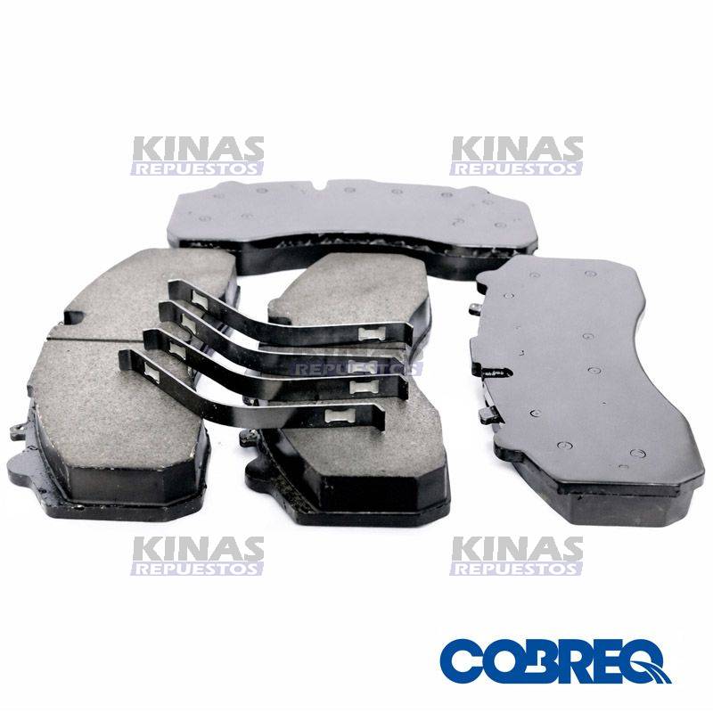 PASTILLA FRENO DELANTERO/TRASERO SCANIA P94/114/124/S4/S5/MBB | N1520/PD116/4.90930/RCPT0501/0986BB0287