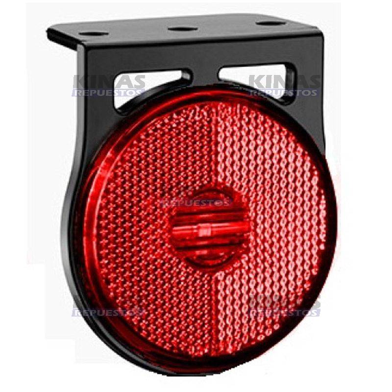 FARO SENA LATERAL CARRETA ROJO 70MM LED BIVOLT | 2046VM