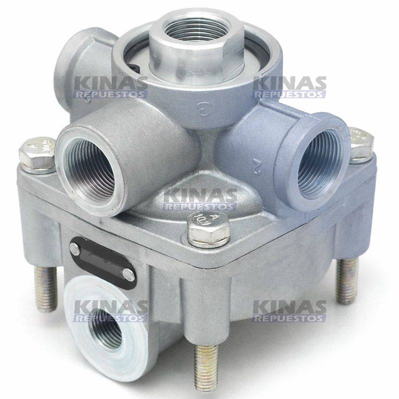 VALVULA RELE SCANIA 112/113/VOLVO/MBB M16XM22 4 SALIDAS | 1313871/094.134-01/1238501/1238474