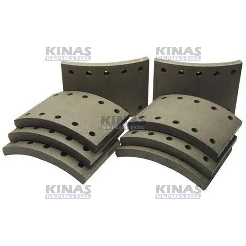 FIBRA FRENO TRUCK MBB 1113/1313 5.1/2 RECTA 10 AGUJEROS X | L-378/DUR-4195B X