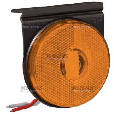 FARO SENALERO LATERAL CARRETA RANDON NARANJADO LED (CABLE) | PL06880041/040794