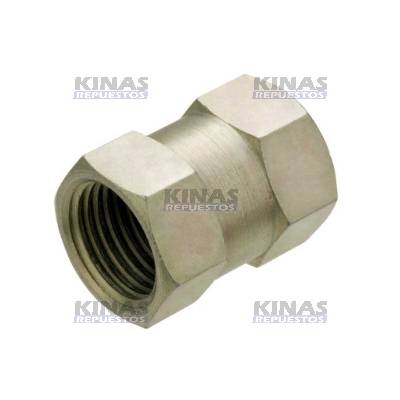 CONEXION UNION RECTA HEMBRA/HEMBRA M22X1.50 | CAM16-22